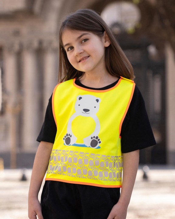 Gilet de sécurité personnalisable KORNTEX Children's Safety Vest Funtastic Wildlife