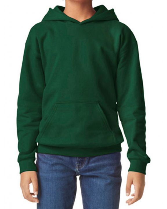 Sweater GILDAN Softstyle Midweight Fleece Youth Hoodie voor bedrukking & borduring