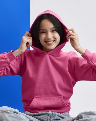 Sweater GILDAN Softstyle Midweight Fleece Youth Hoodie voor bedrukking &amp; borduring