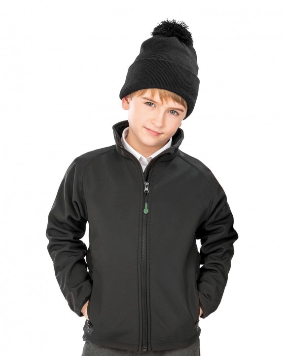 Softshell personnalisable RESULT Veste softshell recyclée 2 couches enfant