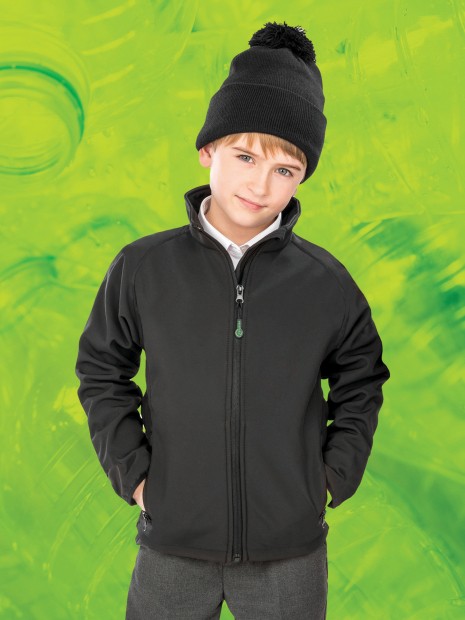 Softshells à personnaliser RESULT Veste softshell recyclée 2 couches enfant 