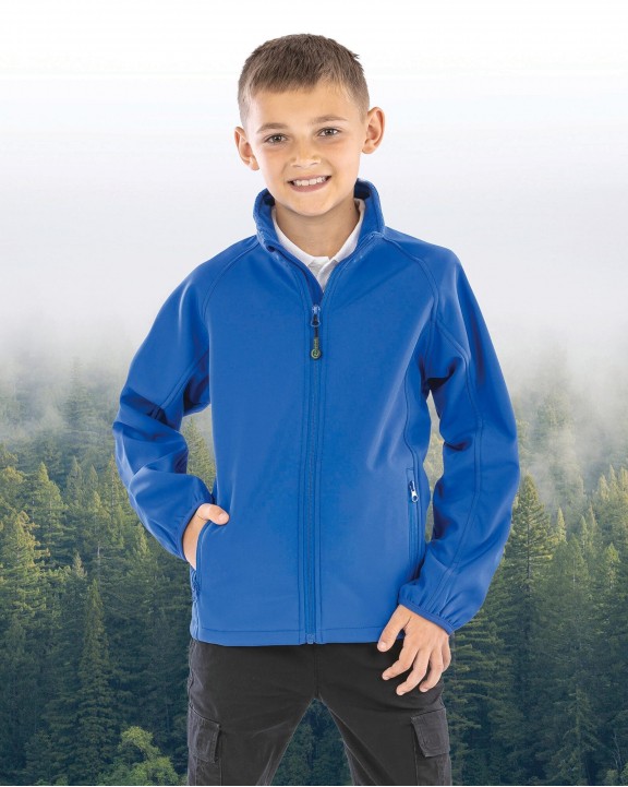 Softshell personnalisable RESULT Veste softshell recyclée 2 couches enfant