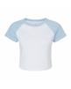 T-Shirt BELLA-CANVAS Women´s Micro Rib Raglan Baby Tee personalisierbar