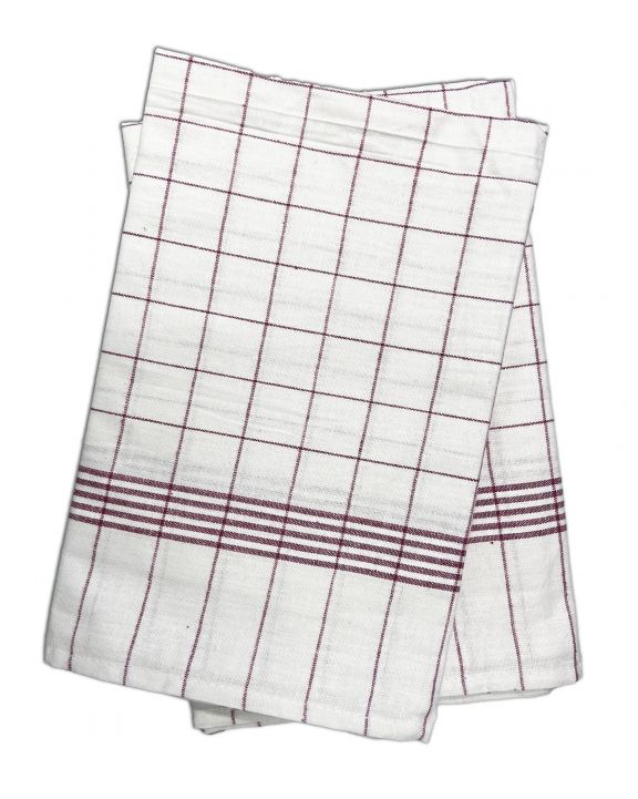 Bad artikel EXNER Checkered Dishcloth (Pack of 10 pieces) voor bedrukking & borduring