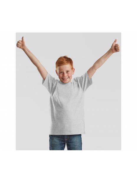 FOL KIDS ICONIC 195T heather grey personnalisable