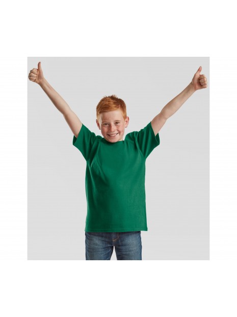 FOL KIDS ICONIC 195T vert collège personnalisable