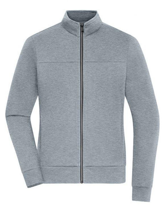 Sweatshirt JAMES & NICHOLSON Ladies´ Sporty Jacket personalisierbar