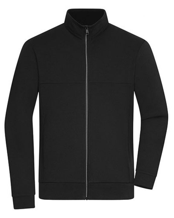 Sweater JAMES & NICHOLSON Men´s Sporty Jacket voor bedrukking & borduring