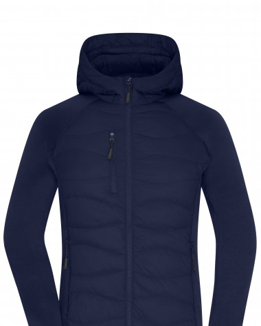 JAMES & NICHOLSON Ladies´ Hybrid Jacket Jacke personalisierbar