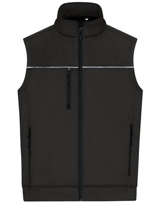 Jacke JAMES & NICHOLSON Hybrid Workwear Vest personalisierbar