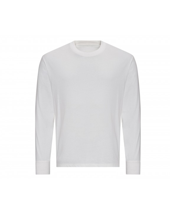 T-shirt AWDIS OVERSIZE 100 LONG SLEEVE T voor bedrukking &amp; borduring