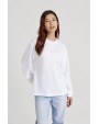 T-shirt AWDIS OVERSIZE 100 LONG SLEEVE T voor bedrukking &amp; borduring