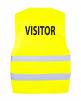 Fluohesje KORNTEX Safety Vest Passau - Visitor voor bedrukking & borduring