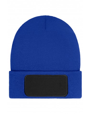 MYRTLE BEACH Beanie with Patch - Thinsulate Mütze, Schal & Handschuh personalisierbar