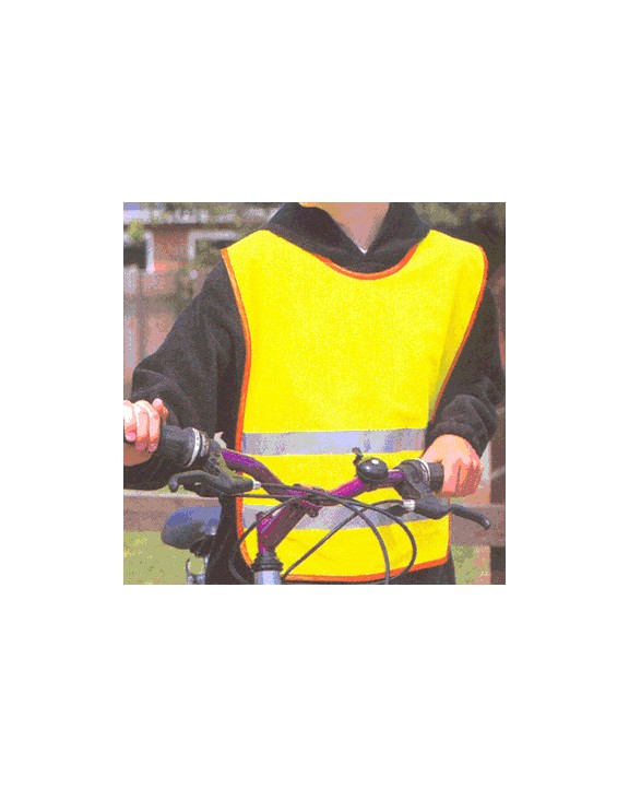 Gilet de sécurité personnalisable RESULT R212J Fluo overgooier kinderen