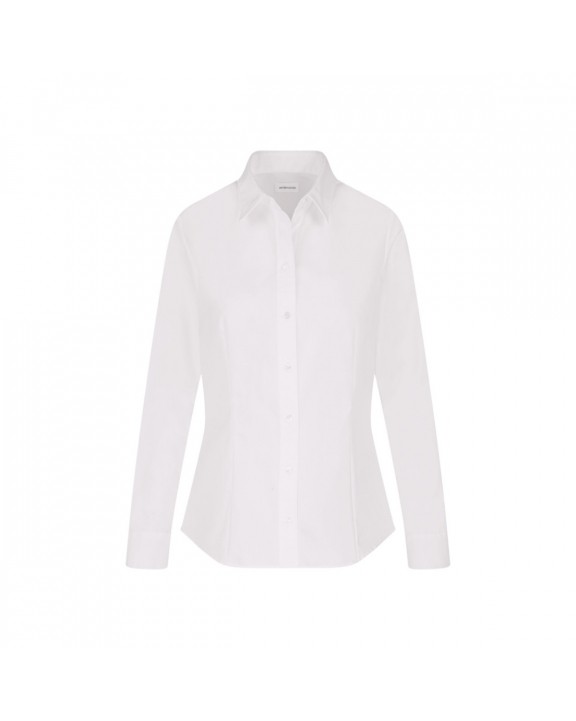 Hemd SEIDENSTICKER Women´s Blouse Regular Fit Oxford Longsleeve voor bedrukking &amp; borduring