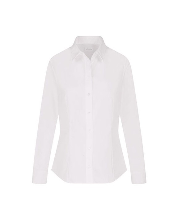 Hemd SEIDENSTICKER Women´s Blouse Regular Fit Oxford Longsleeve voor bedrukking &amp; borduring