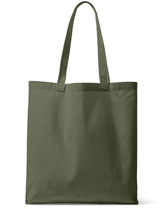 Tas & zak HALINK Organic Canvas Carrier Bag Long Handle London 01 voor bedrukking & borduring