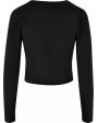 BUILD YOUR BRAND Ladies Short Longsleeve Tee T-Shirt personalisierbar