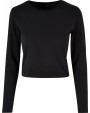 BUILD YOUR BRAND Ladies Short Longsleeve Tee T-Shirt personalisierbar