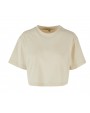 T-shirt BUILD YOUR BRAND LADIES SHORT OVERSIZED TEE voor bedrukking &amp; borduring
