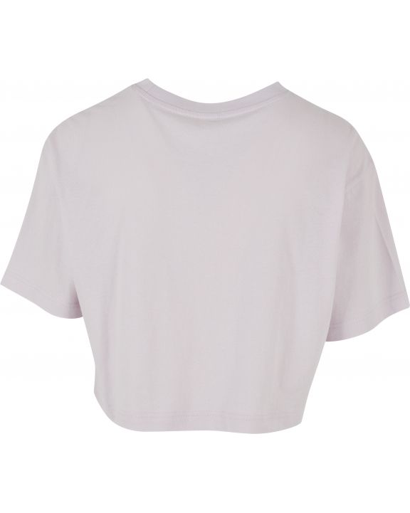 T-shirt BUILD YOUR BRAND Ladies Short Oversized Tee voor bedrukking & borduring