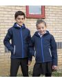 RESULT Youth TX Performance Hooded Soft Shell Jacket Softshell personalisierbar