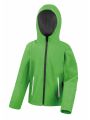 RESULT Youth TX Performance Hooded Soft Shell Jacket Softshell personalisierbar