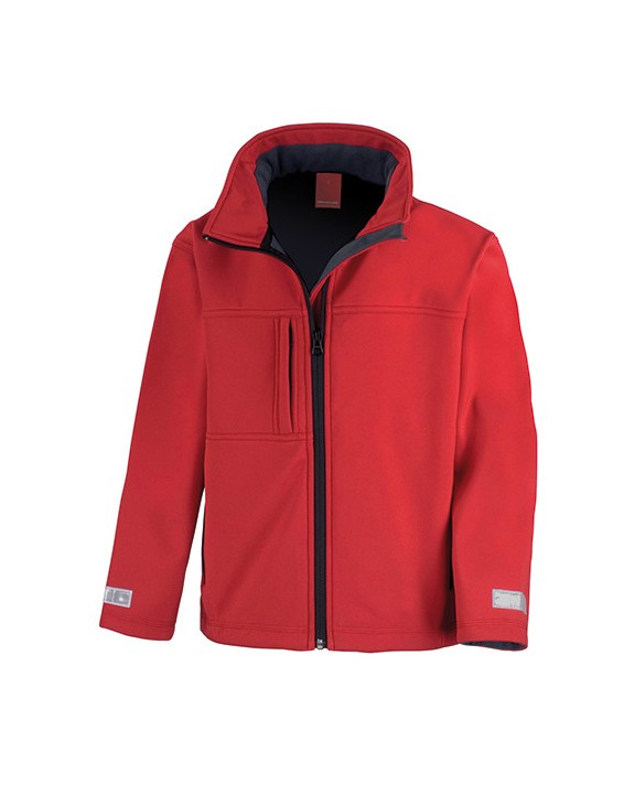 Softshell RESULT Junior Classic Soft Shell Jacket voor bedrukking &amp; borduring