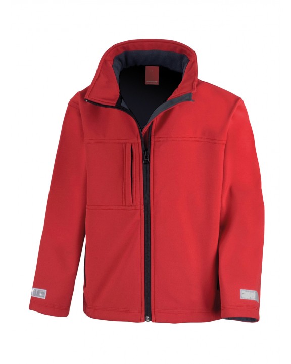 Softshell RESULT Junior Classic Soft Shell Jacket voor bedrukking &amp; borduring