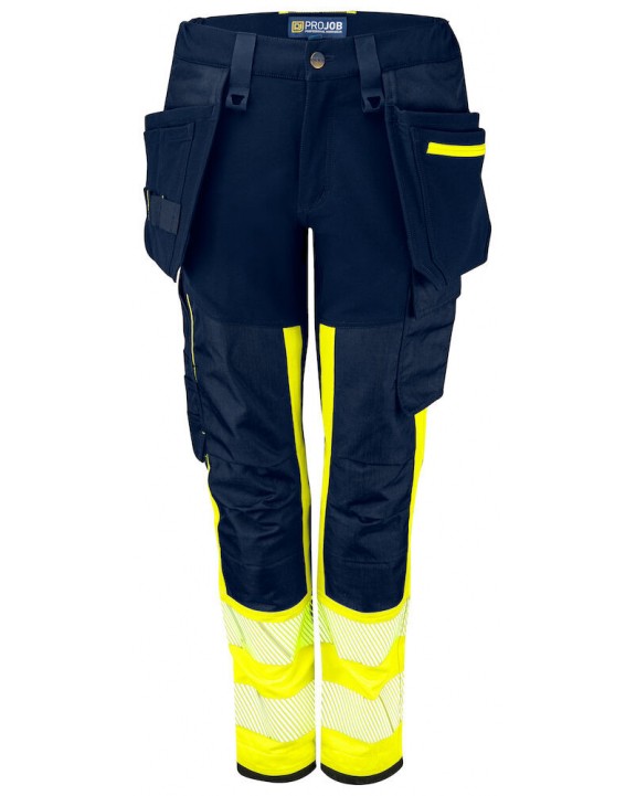 Pantalon personnalisable PROJOB 6543 PANTALON STRETCH FEMME EN ISO 20471 CLASSE 1