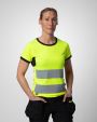 Pantalon personnalisable PROJOB 6543 PANTALON STRETCH FEMME EN ISO 20471 CLASSE 1