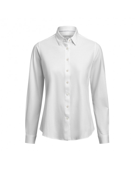 Hemd J. HARVEST & FROST HEMD INDIGO BOW 132 WOMAN CONTEMPORARY voor bedrukking &amp; borduring