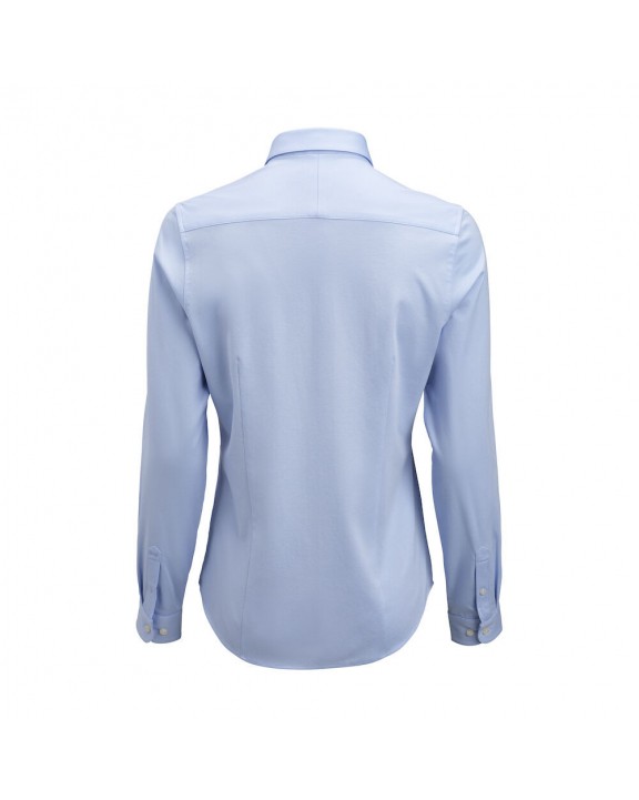 Hemd J. HARVEST & FROST HEMD INDIGO BOW 132 WOMAN CONTEMPORARY voor bedrukking &amp; borduring