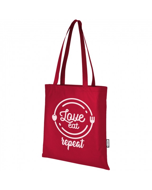 4DO Zeus Non Woven große Tragetasche 6L aus GRS Recyclingmaterial 6 L Tote Bag personalisierbar