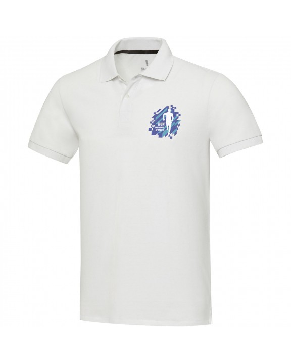 Polo personnalisable ELEVATE Polo Emerald recyclé unisexe à manches courtes Aware™
