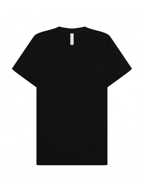 BELLA-CANVAS Unisex EcoMax Short Sleeve Tee noir personnalisable