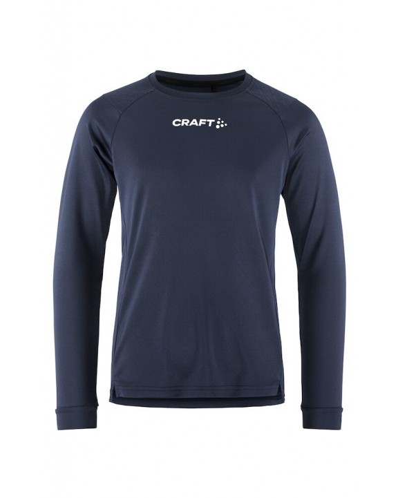 CRAFT Rush 2.0 LS Tee JR T-Shirt personalisierbar
