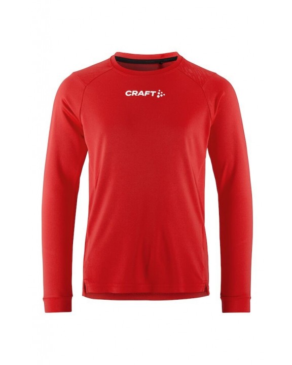 CRAFT Rush 2.0 LS Tee JR T-Shirt personalisierbar
