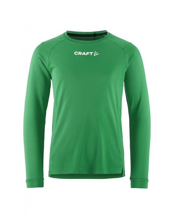 CRAFT Rush 2.0 LS Tee JR T-Shirt personalisierbar