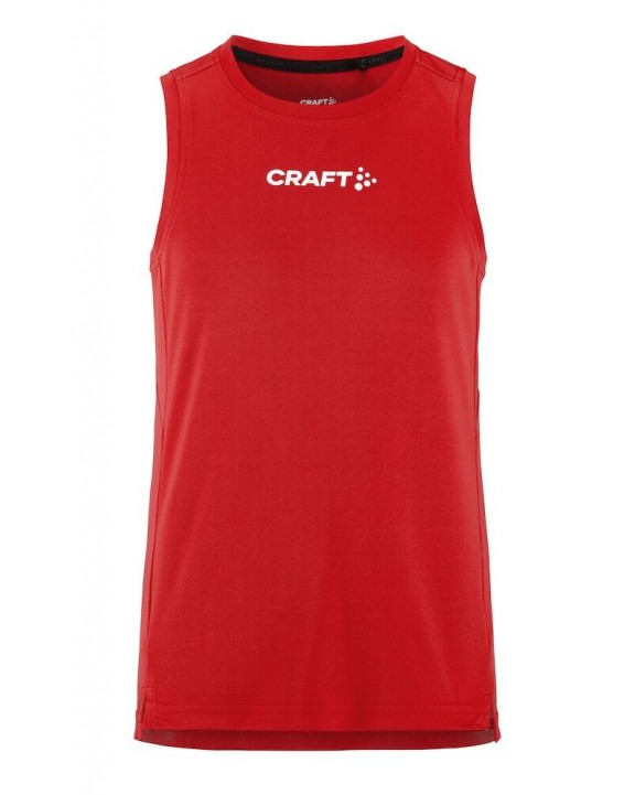 CRAFT Rush 2.0 Singlet JR T-Shirt personalisierbar