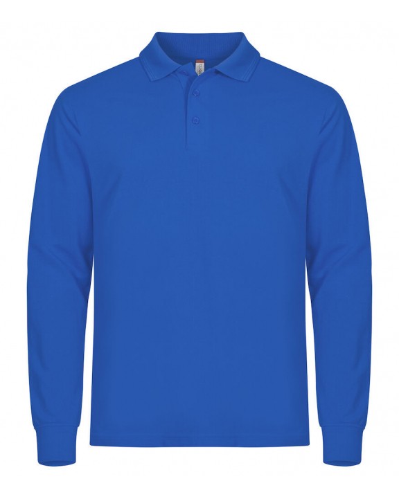 Polo personnalisable CLIQUE Manhattan L/S