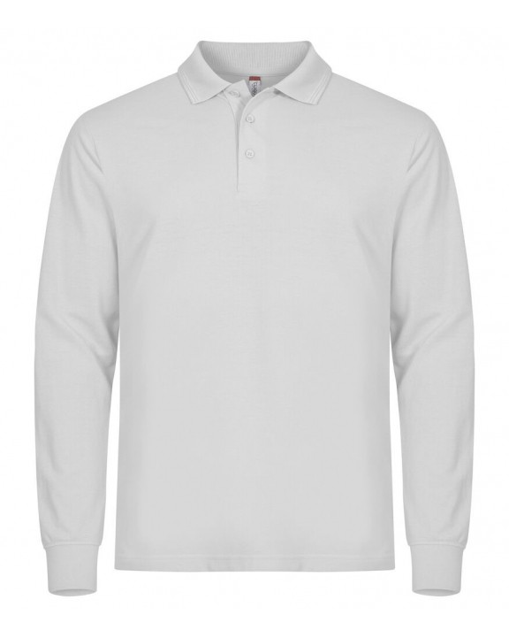 Polo personnalisable CLIQUE Manhattan L/S