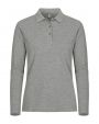 Polo personnalisable CLIQUE Manhattan L/S Women