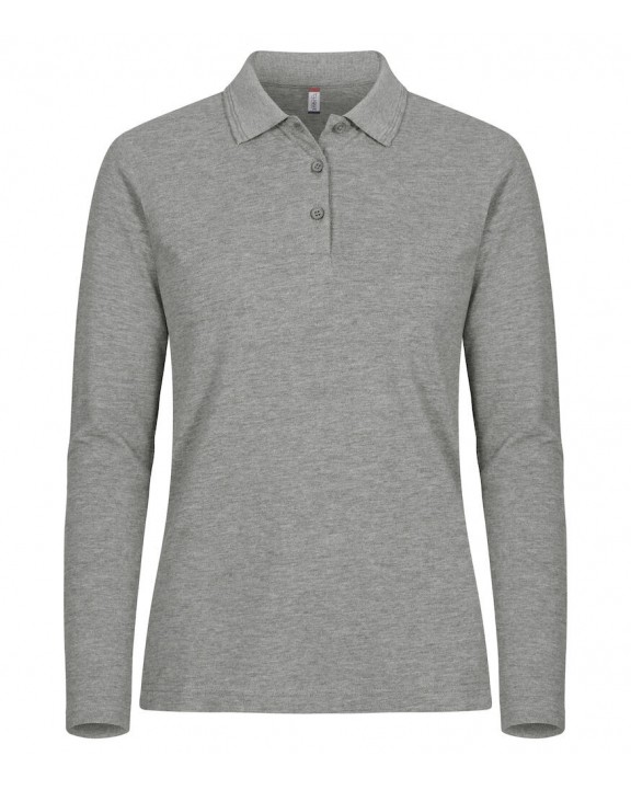 Poloshirt CLIQUE Manhattan L/S Women voor bedrukking &amp; borduring