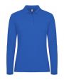 Polo personnalisable CLIQUE Manhattan L/S Women