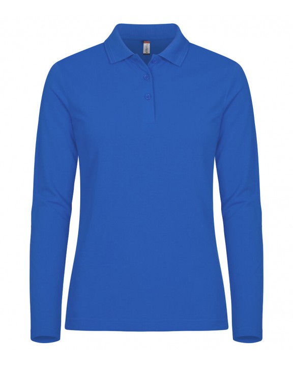 Polo personnalisable CLIQUE Manhattan L/S Women