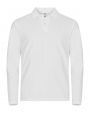 CLIQUE Stretch Premium Polo L/S Poloshirt personalisierbar