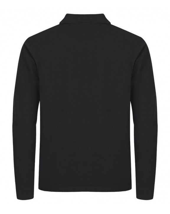 CLIQUE Stretch Premium Polo L/S Poloshirt personalisierbar