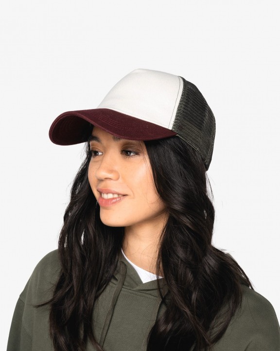 Casquette personnalisable NATIVE SPIRIT Casquette trucker écoresponsable 5 panneaux unisexe